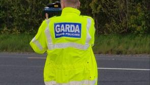 Number of motorists caught speeding during focused operation by gardai in Offaly