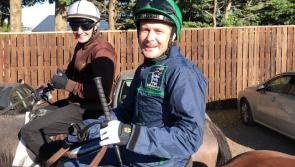 Offaly jockey Pat Smullen pictured back in the saddle amid health battle 