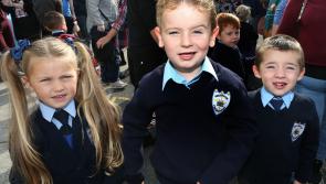 GALLERY: Offaly and Laois Junior Infants start school in Presentation Primary Portarlington