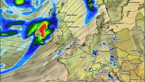 REPORTS: Cross dangling from Offaly church spire following Storm Ali 