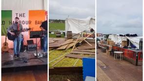 WATCH: Tullamore's Old Harbour Bar literally rocked the roof if its stand at Ploughing 2018