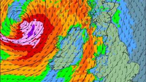 Storm Callum currently undergoing 'bombogenesis' before hitting Ireland tonight