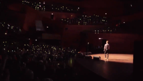 WATCH: Incredible footage as Offaly man sells out arenas across Europe