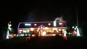 We have another challenger for the best lit up  house in Offaly this Christmas