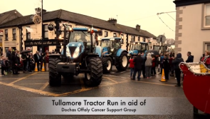 Tullamore's Christmas tractor run for Dóchas a huge success 