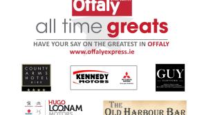 VOTE NOW! All the round of 16 ties in the search to crown Offaly's All Time Great