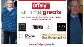 POLL: Offaly All Time Greats Last 16 - Josephine Pender and Martin Furlong