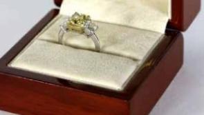 Magnificent diamond ring sold for small fortune at Offaly auction