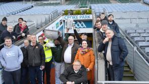 PICTURES: Offaly's 'Mojo Men' receive guided tour of Croke Park
