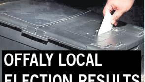 #LE19 - Result of the seventh count in the Tullamore Electoral Area