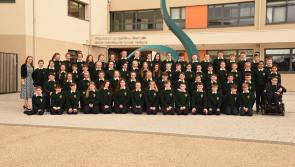 PICTURE: Offaly secondary school welcomes new class of first years