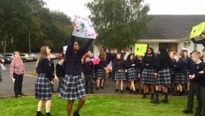 PICTURES: Offaly students turn up the volume in call for climate action