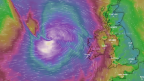 WATCH: Storm Lorenzo edging closer to Ireland as winds pick up