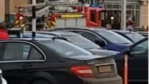 WATCH: Shoppers evacuated as fire breaks out at shopping centre in Midlands