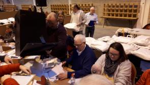 Fianna Fáil taking the bulk of first preference vote in Laois Offaly