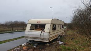 Caravans on footpath 'not fair' to Offaly town