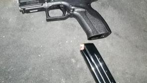 Man in his 40's arrested with a suspected handgun in his possession 