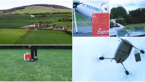 WATCH: 'Fries in the skies' - Drone delivering Supermacs orders in Offaly