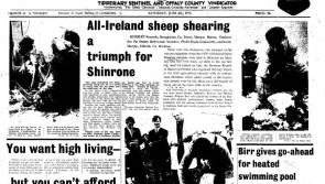 50 years since Shinrone Macra hosted National Sheep Shearing Finals