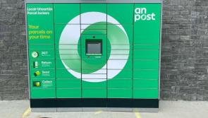 An Post install parcel locker in Tullamore