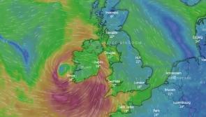 WATCH LIVE: Storm Francis track to Ireland across the Atlantic