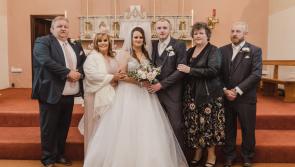 Offaly couple defy pandemic to head down the aisle for lockdown wedding ceremony
