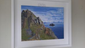 Offaly  artist selling paintings to raise funds for Offaly Hospice 