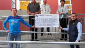 Cheque presented to Offaly School of Special Education 