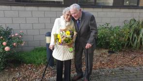 All loved up in Level 5 as elderly Offaly couple tie the knot