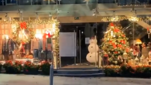 WATCH: Offaly shop's Christmas window display is movie screen perfect
