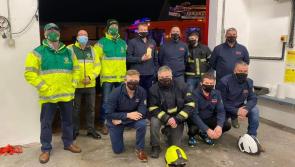 Offaly paramedics and fire service remember victims of road traffic accidents