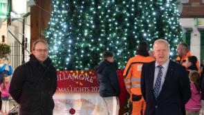 First hour free parking in Tullamore from December 1st