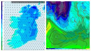 Met Éireann warns motorists about cold snap and risk of hail shower pileups