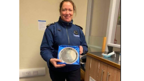Colleagues bid farewell as Offaly garda retires