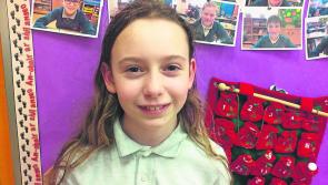 Offaly girl completes unique fundraiser and raises awareness about global issue
