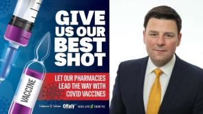 Offaly councillor backs campaign to roll out Covid vaccine through pharmacies