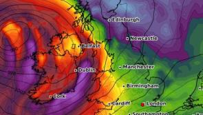 WEATHER WARNING: Met Eireann issues Status Yellow Wind and Rain Warning for parts of Ireland for Bank Holiday Monday