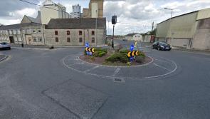 Pedestrian crossing work begins at busy Offaly commuter train station