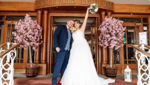 Weddings are back! Couple tie the knot in Offaly after long lockdown 