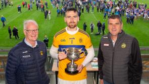 Captain Clancy enjoying St Rynagh's return to the pinnacle in Offaly