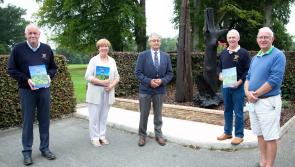 Tullamore Golf Club mark 125th anniversary with updated history book and bog oak sculpture