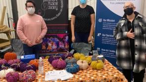 Halloween pumpkins benefit Offaly counselling service ACT