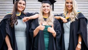 Offaly students graduate from university in style and in person
