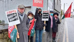 Strike action is underway at Job Club in Birr