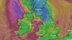 WATCH LIVE: Track the path of Storm Barra as weather warnings remain in place across Ireland