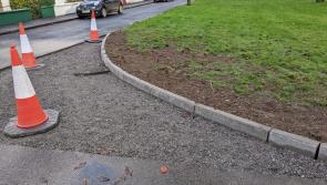 Road widening works in Tullamore estate welcomed
