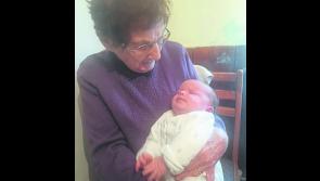 Very special lady in Offaly receives early Christmas present from special birthday visitor