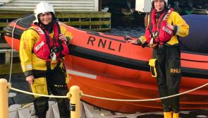 Five new crew members on call for the first time this Christmas at Lough Derg RNLI 