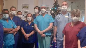 Tullamore Hospital ICU team says thank you