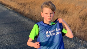 Offaly's George completed his 50th Mountlucas Parkrun on New Year's Day
